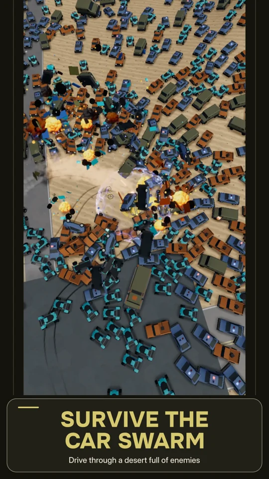 Car combat without the gameplay interface